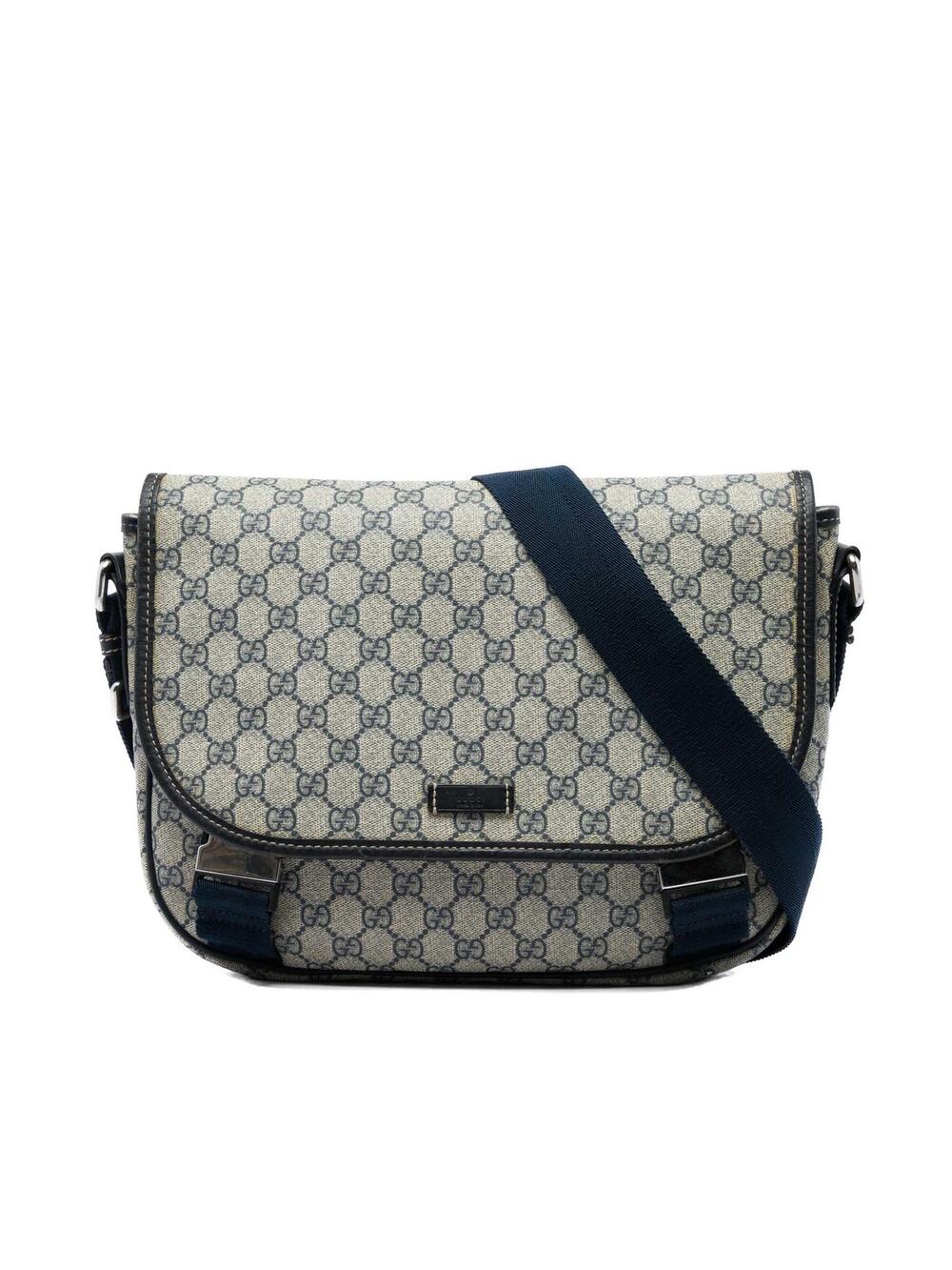 Gucci Gg Supreme Crossbody Pre-Loved #362653G61B